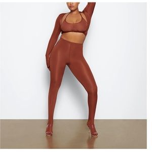 SKIMS Jelly Sheer Footed Legging - NWT